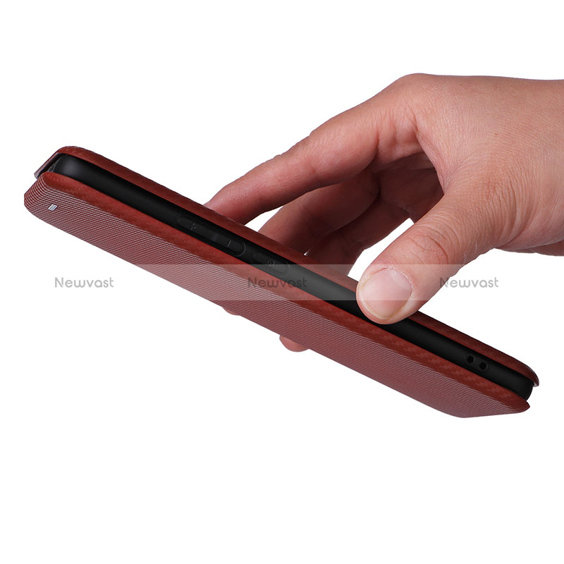 Leather Case Stands Flip Cover Holder L02Z for Oppo Reno11 5G