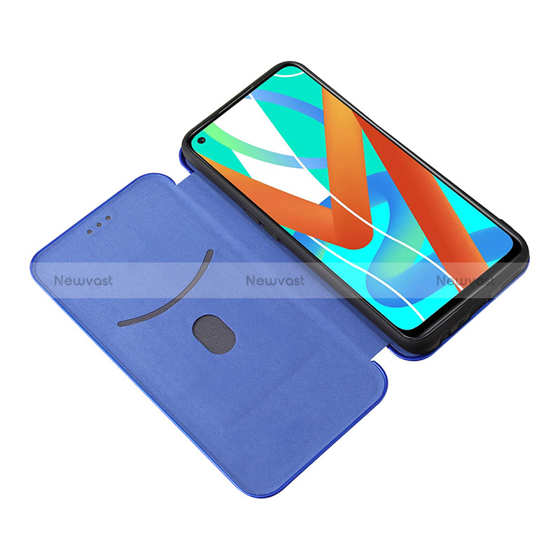 Leather Case Stands Flip Cover Holder L02Z for Realme 8s 5G