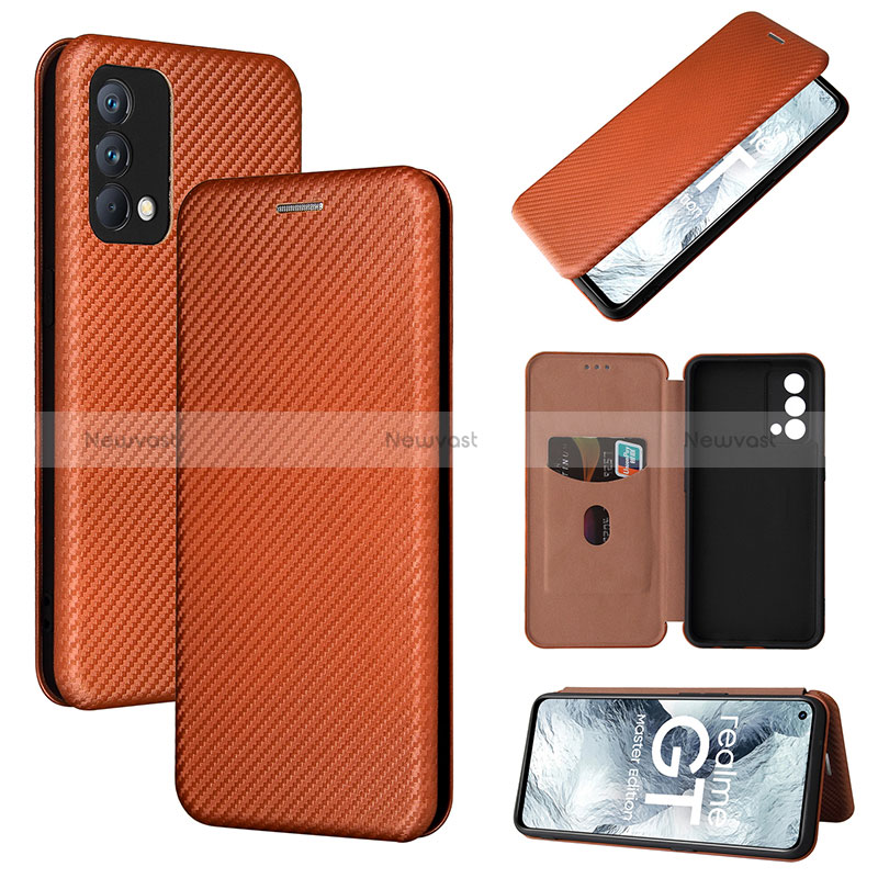 Leather Case Stands Flip Cover Holder L02Z for Realme GT Master 5G