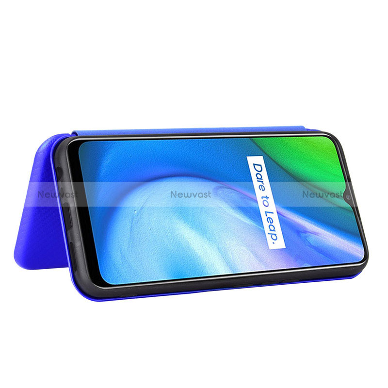 Leather Case Stands Flip Cover Holder L02Z for Realme Q2i 5G