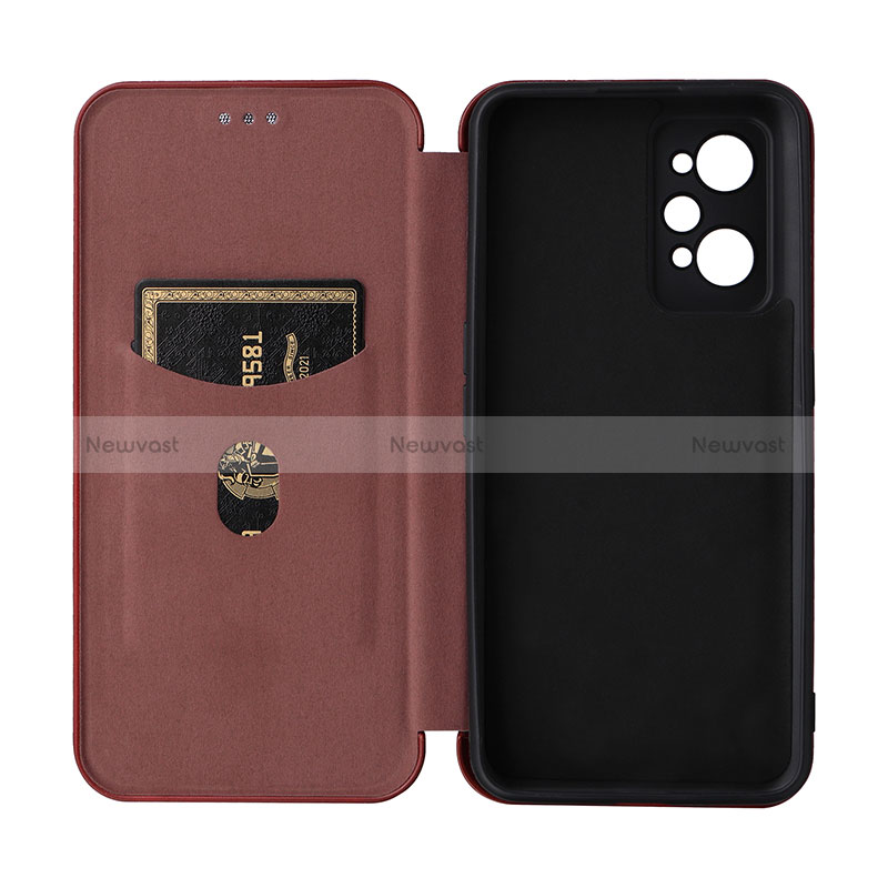 Leather Case Stands Flip Cover Holder L02Z for Realme Q5 Pro 5G