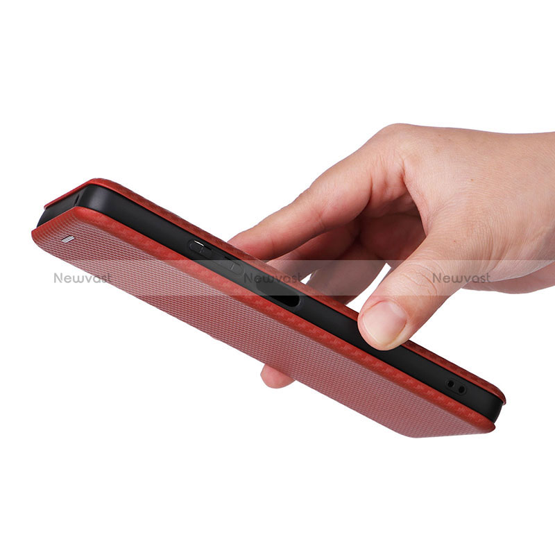 Leather Case Stands Flip Cover Holder L02Z for Realme V50 5G