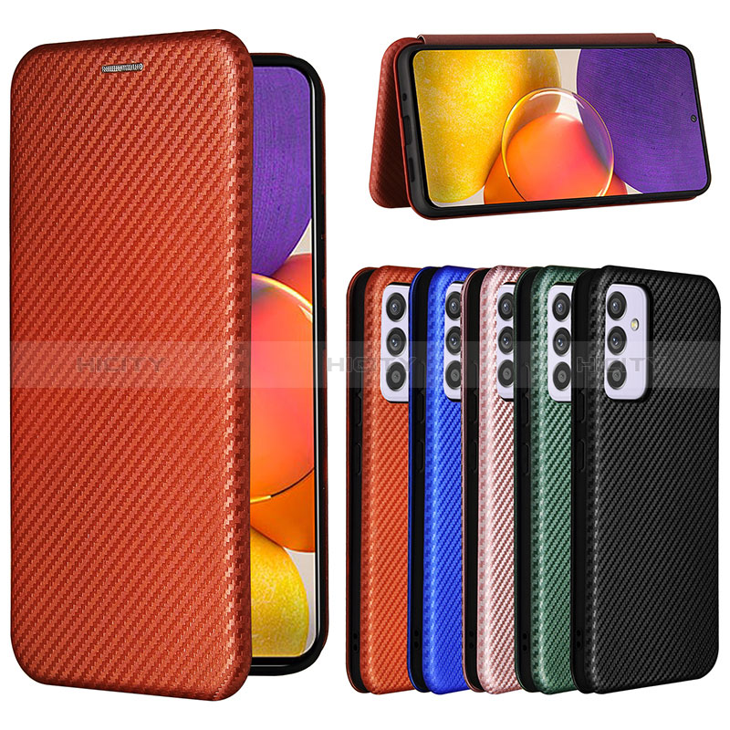 Leather Case Stands Flip Cover Holder L02Z for Samsung Galaxy A05s