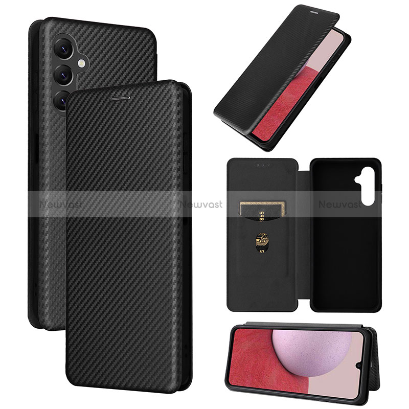 Leather Case Stands Flip Cover Holder L02Z for Samsung Galaxy A14 4G