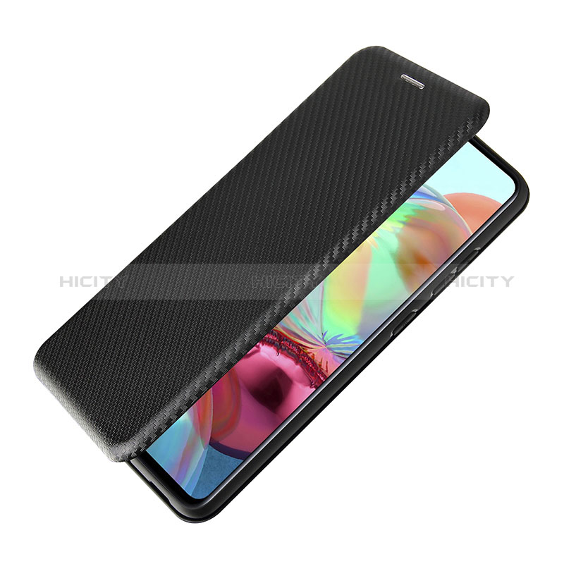 Leather Case Stands Flip Cover Holder L02Z for Samsung Galaxy A72 4G