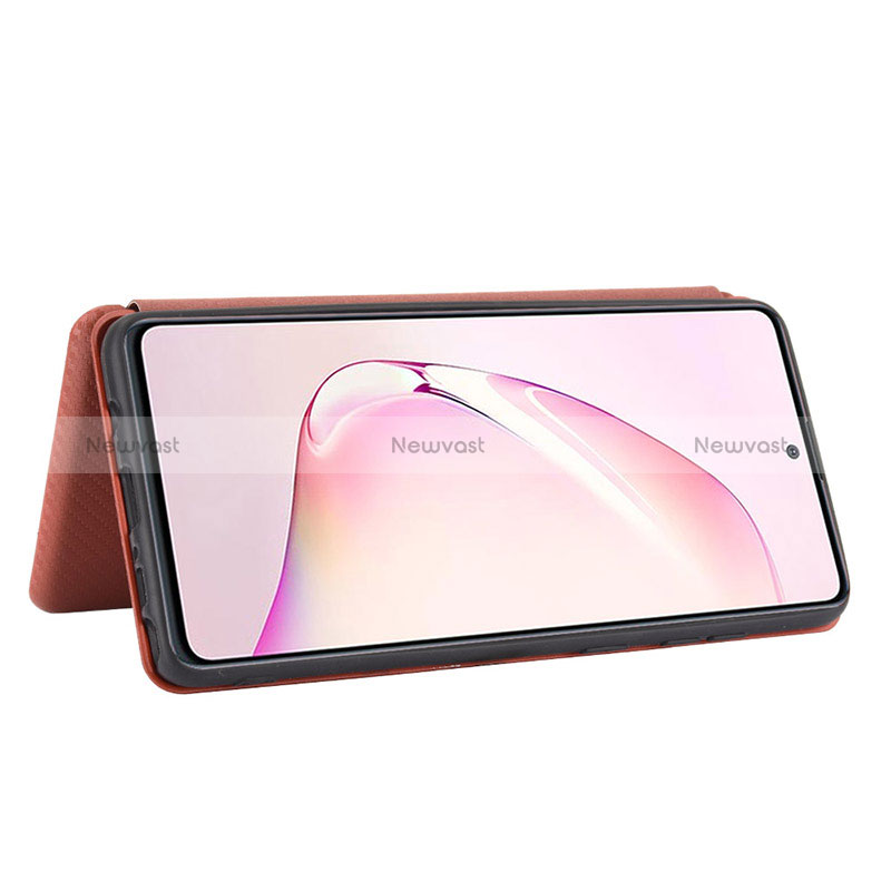 Leather Case Stands Flip Cover Holder L02Z for Samsung Galaxy M60s