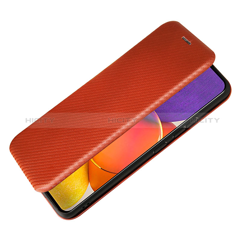 Leather Case Stands Flip Cover Holder L02Z for Samsung Galaxy S23 FE 5G