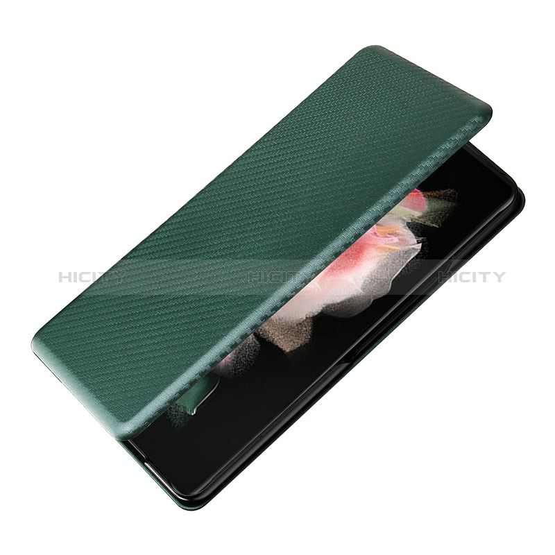 Leather Case Stands Flip Cover Holder L02Z for Samsung Galaxy Z Fold4 5G