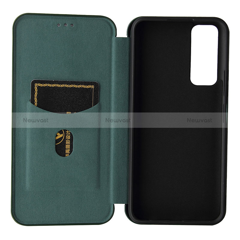 Leather Case Stands Flip Cover Holder L02Z for Vivo Y51 (2021)