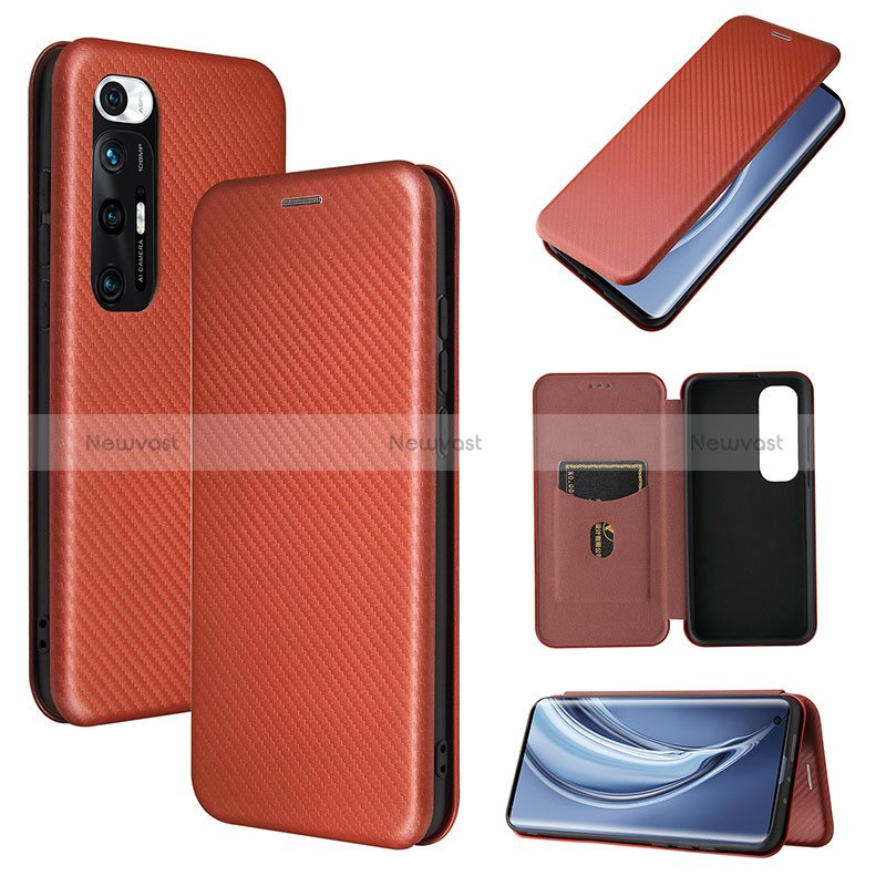 Leather Case Stands Flip Cover Holder L02Z for Xiaomi Mi 10S 5G