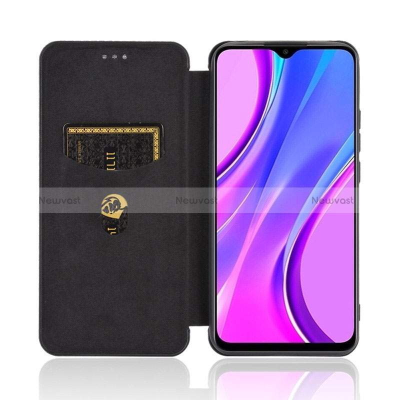 Leather Case Stands Flip Cover Holder L02Z for Xiaomi POCO C3