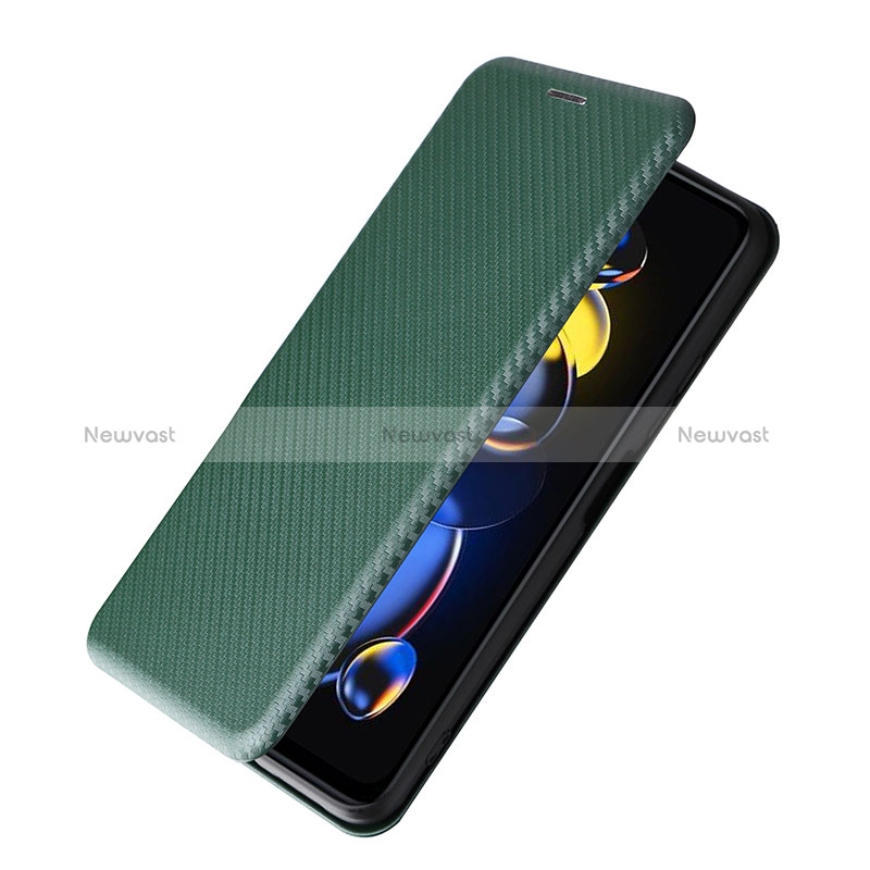 Leather Case Stands Flip Cover Holder L02Z for Xiaomi Poco X4 GT 5G