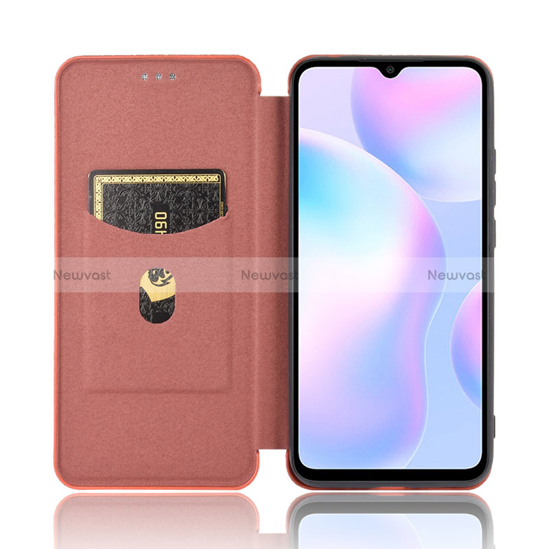 Leather Case Stands Flip Cover Holder L02Z for Xiaomi Redmi 9A