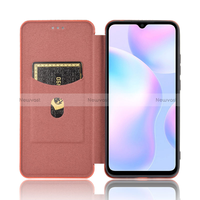 Leather Case Stands Flip Cover Holder L02Z for Xiaomi Redmi 9i