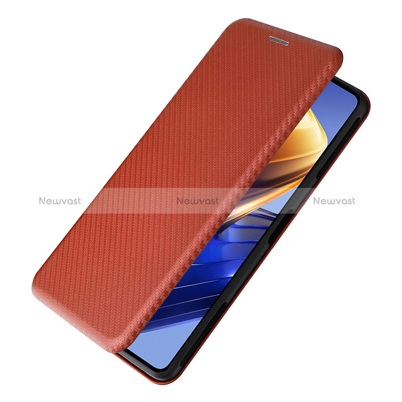 Leather Case Stands Flip Cover Holder L02Z for Xiaomi Redmi K50 Gaming AMG F1 5G