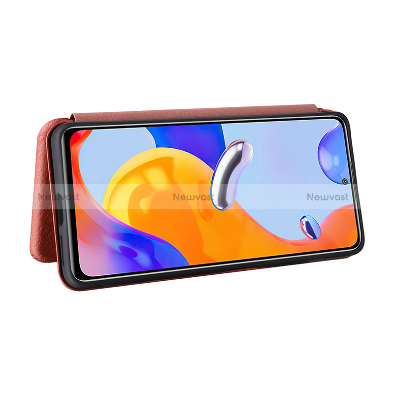 Leather Case Stands Flip Cover Holder L02Z for Xiaomi Redmi Note 11 Pro 4G