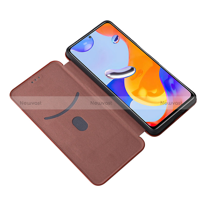 Leather Case Stands Flip Cover Holder L02Z for Xiaomi Redmi Note 11 Pro 4G