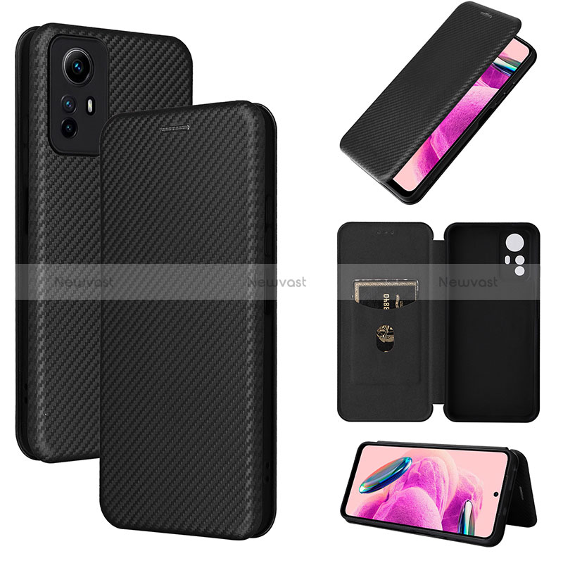 Leather Case Stands Flip Cover Holder L02Z for Xiaomi Redmi Note 12S