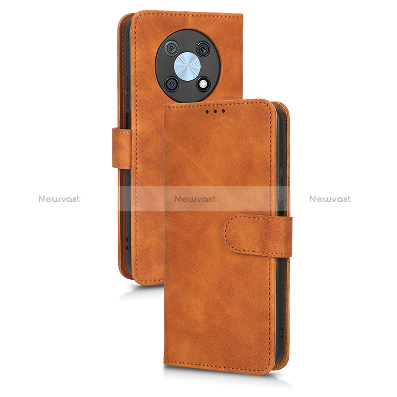 Leather Case Stands Flip Cover Holder L03Z for Huawei Enjoy 50 Pro