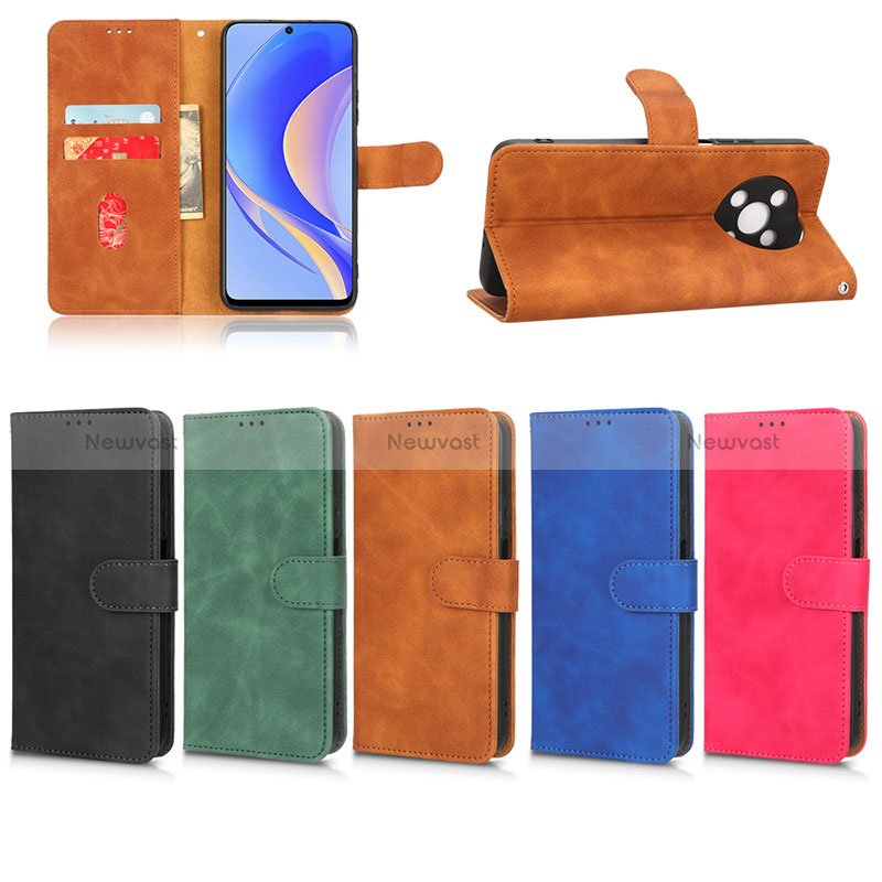 Leather Case Stands Flip Cover Holder L03Z for Huawei Enjoy 50 Pro