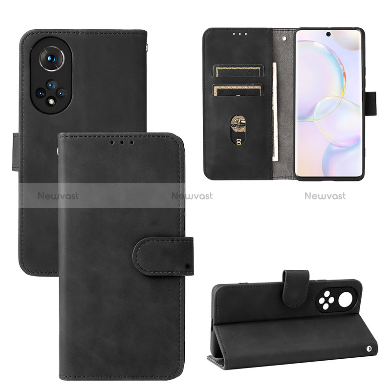 Leather Case Stands Flip Cover Holder L03Z for Huawei Honor 50 5G