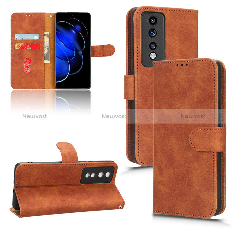 Leather Case Stands Flip Cover Holder L03Z for Huawei Honor 80 GT 5G