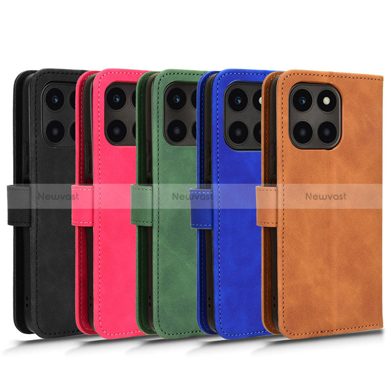 Leather Case Stands Flip Cover Holder L03Z for Huawei Honor X8b