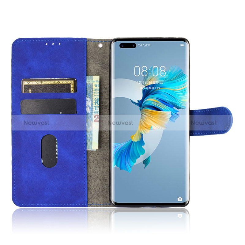 Leather Case Stands Flip Cover Holder L03Z for Huawei Mate 40 Pro