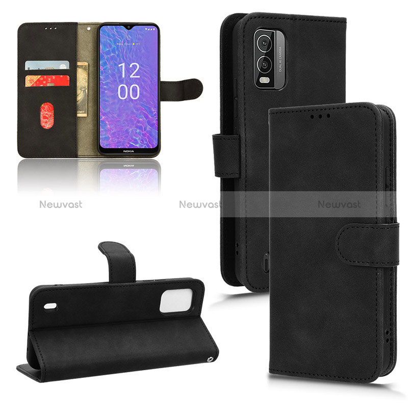 Leather Case Stands Flip Cover Holder L03Z for Nokia C210