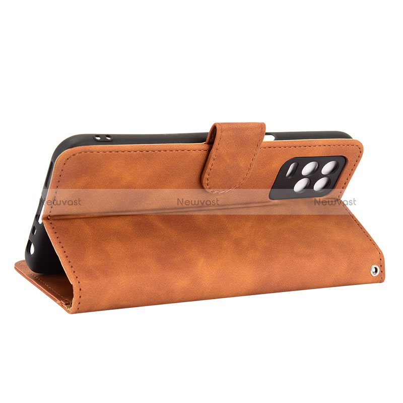 Leather Case Stands Flip Cover Holder L03Z for Realme 8 5G