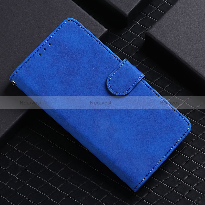 Leather Case Stands Flip Cover Holder L03Z for Realme 9 4G Blue