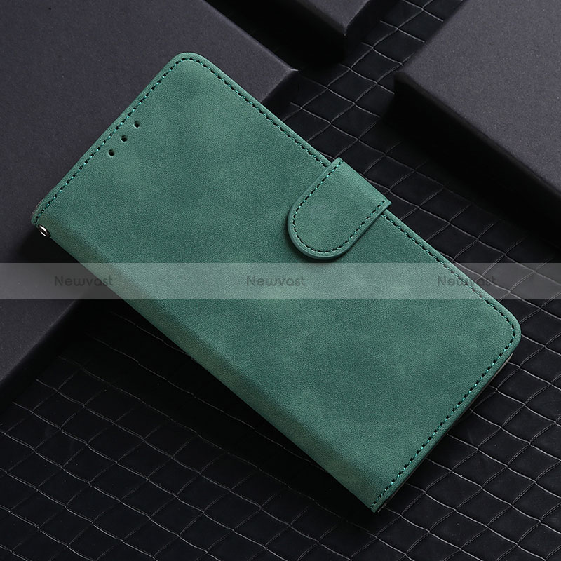 Leather Case Stands Flip Cover Holder L03Z for Realme 9 4G Green