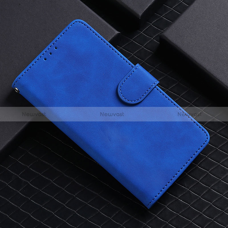 Leather Case Stands Flip Cover Holder L03Z for Realme 9 Pro 5G Blue