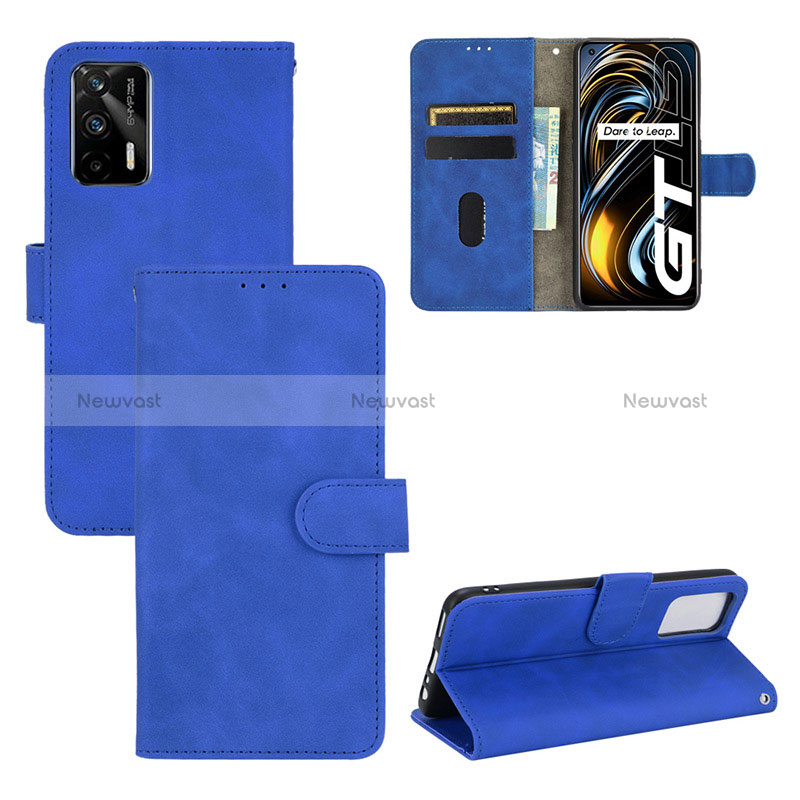 Leather Case Stands Flip Cover Holder L03Z for Realme GT 5G