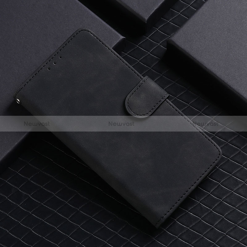 Leather Case Stands Flip Cover Holder L03Z for Realme Q5 Pro 5G Black