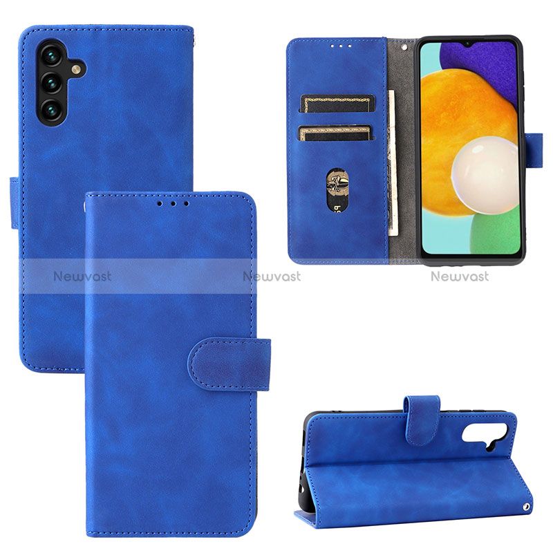 Leather Case Stands Flip Cover Holder L03Z for Samsung Galaxy A13 5G