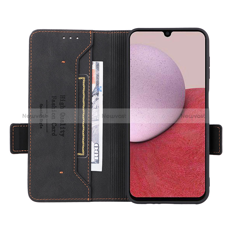 Leather Case Stands Flip Cover Holder L03Z for Samsung Galaxy A14 4G