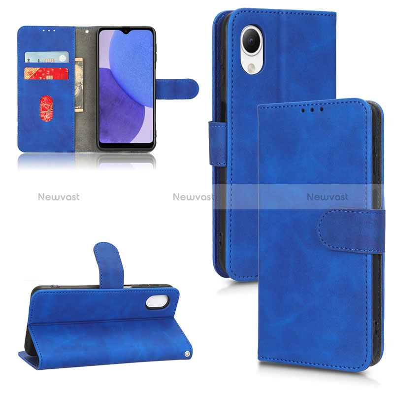 Leather Case Stands Flip Cover Holder L03Z for Samsung Galaxy A23 5G SC-56C