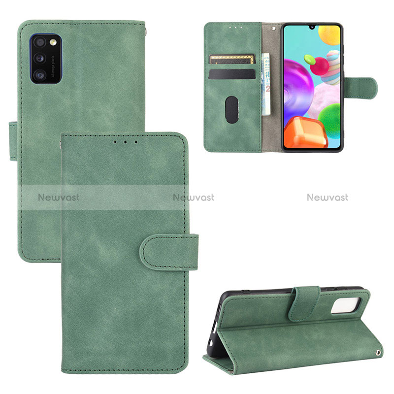 Leather Case Stands Flip Cover Holder L03Z for Samsung Galaxy A41
