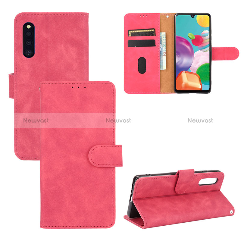 Leather Case Stands Flip Cover Holder L03Z for Samsung Galaxy A41 SC-41A