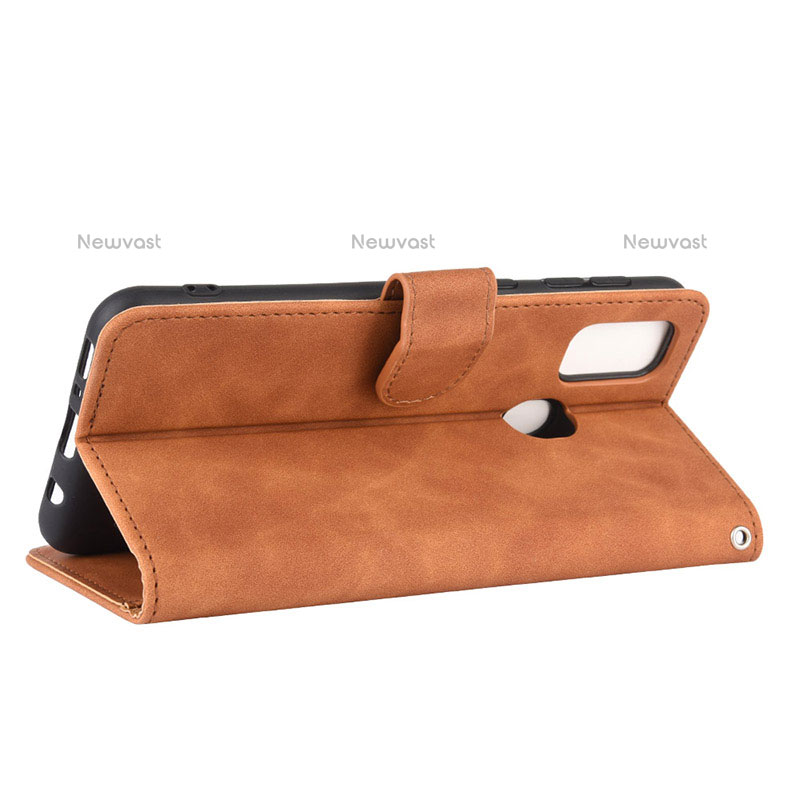 Leather Case Stands Flip Cover Holder L03Z for Samsung Galaxy M21