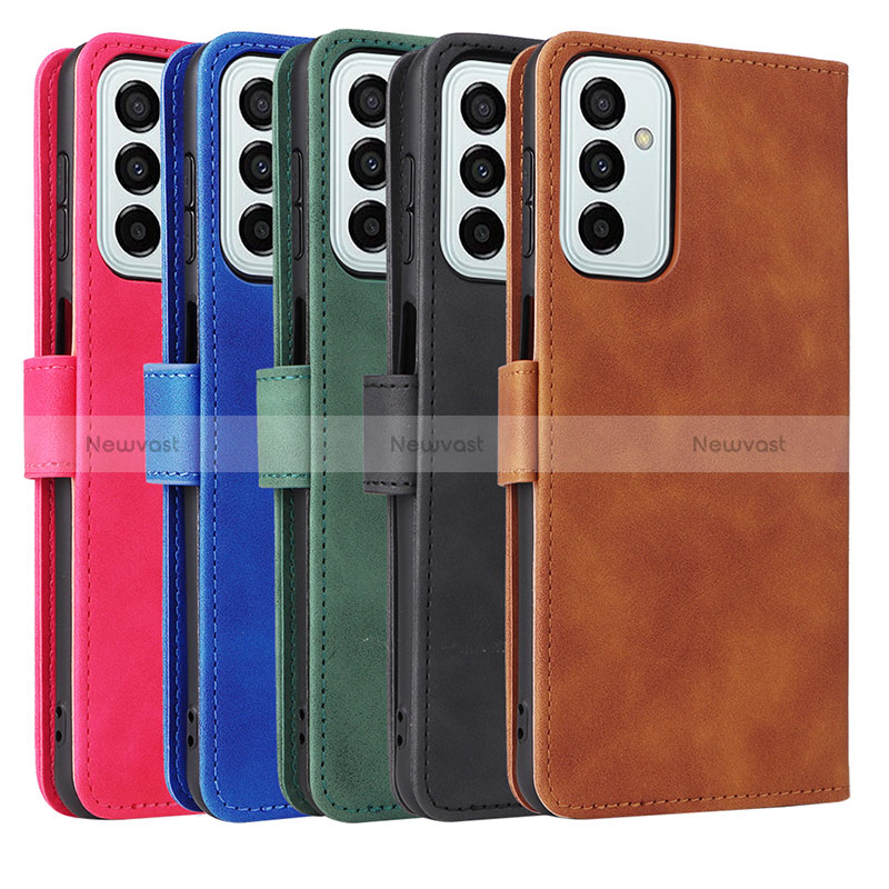 Leather Case Stands Flip Cover Holder L03Z for Samsung Galaxy M23 5G