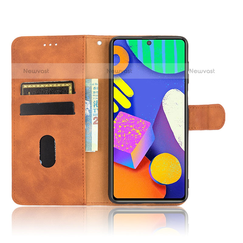 Leather Case Stands Flip Cover Holder L03Z for Samsung Galaxy M62 4G