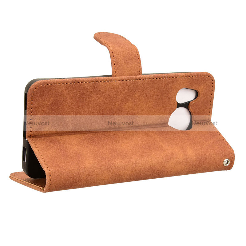 Leather Case Stands Flip Cover Holder L03Z for Sharp Aquos Sense8