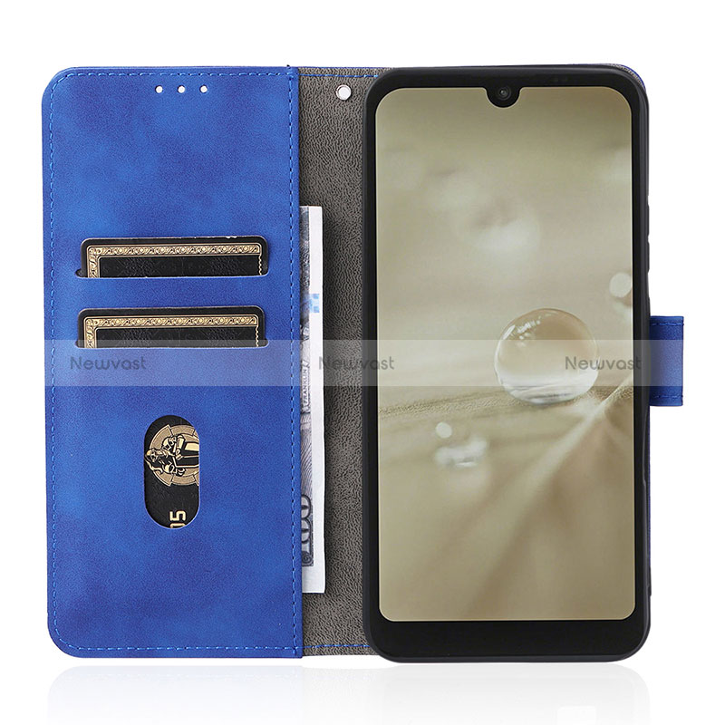 Leather Case Stands Flip Cover Holder L03Z for Sharp Aquos wish2