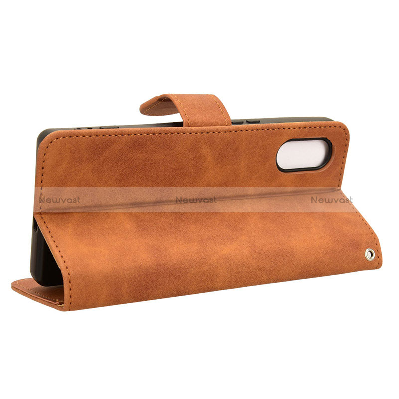 Leather Case Stands Flip Cover Holder L03Z for Sony Xperia 5 V