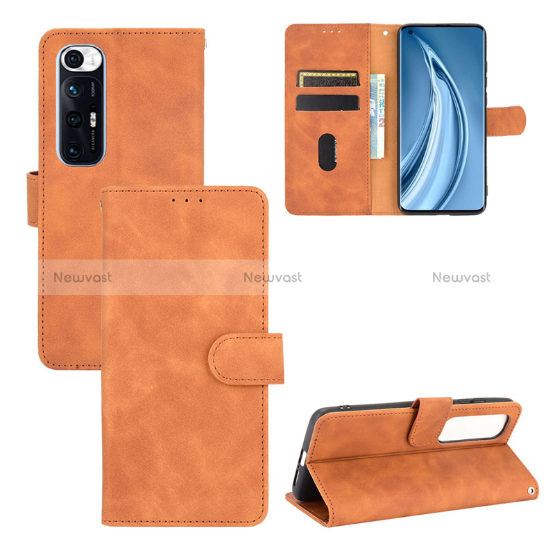 Leather Case Stands Flip Cover Holder L03Z for Xiaomi Mi 10S 5G