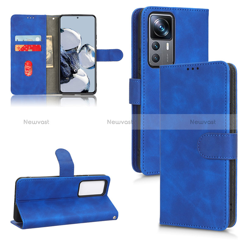 Leather Case Stands Flip Cover Holder L03Z for Xiaomi Mi 12T 5G