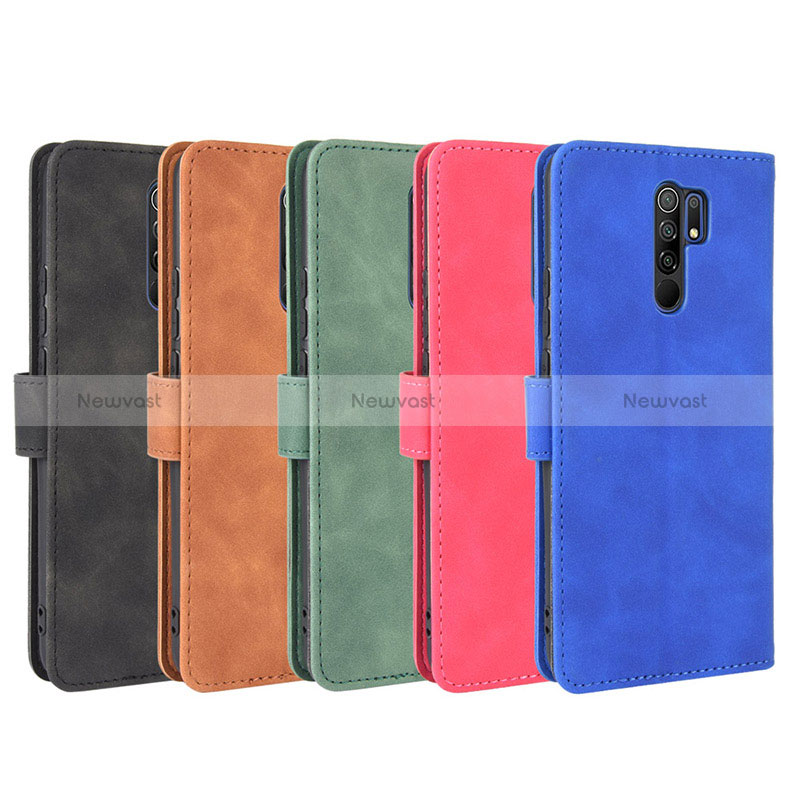 Leather Case Stands Flip Cover Holder L03Z for Xiaomi Poco M2