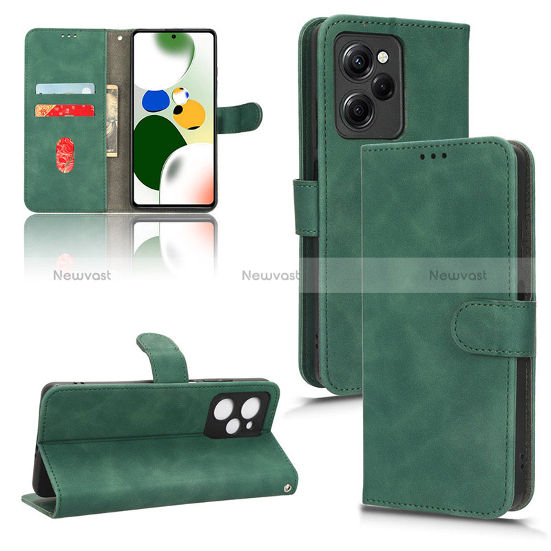 Leather Case Stands Flip Cover Holder L03Z for Xiaomi Poco X5 Pro 5G